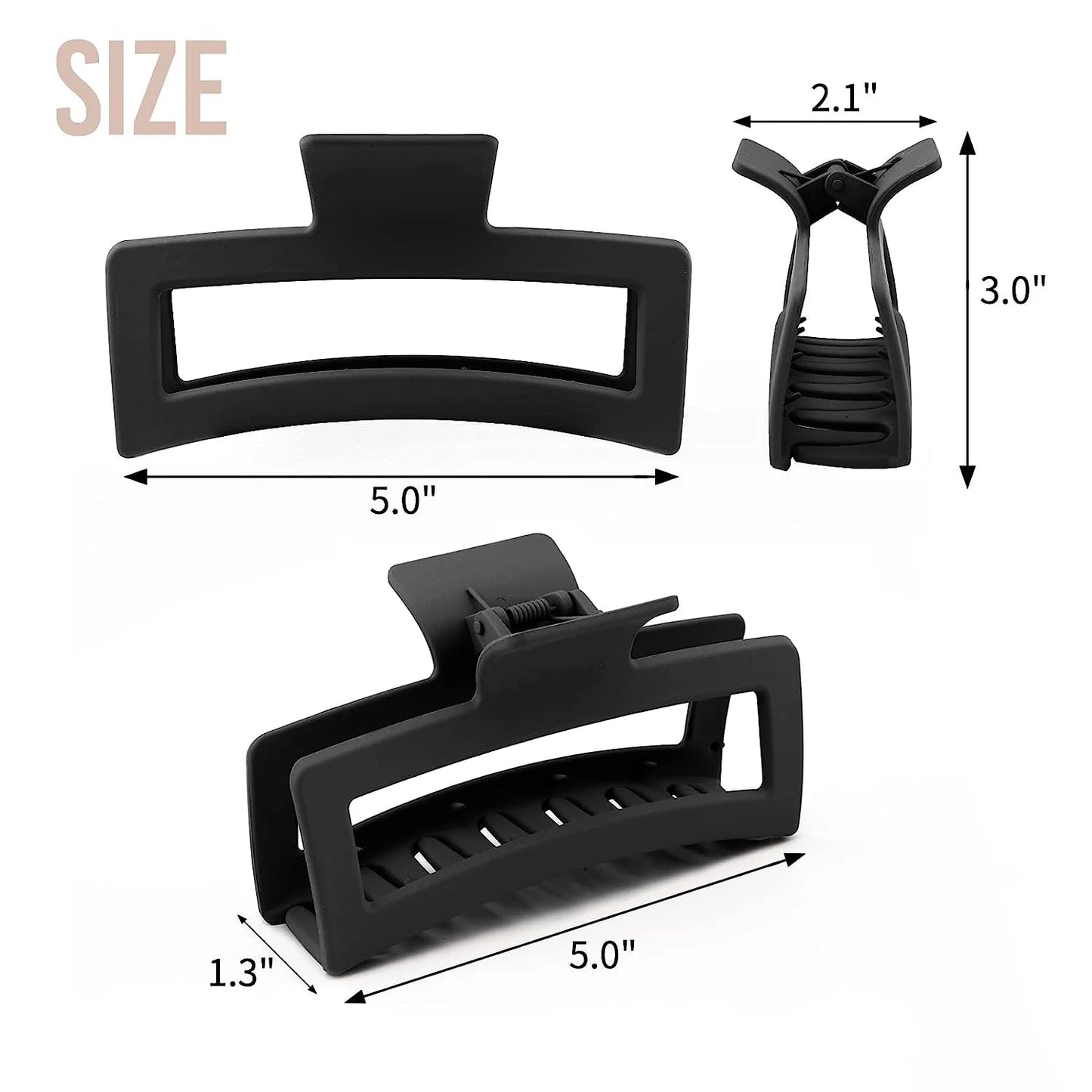 5" Extra Large Claw Clip