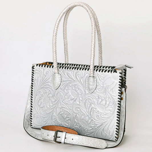 American Darling Tooled Leather Tote