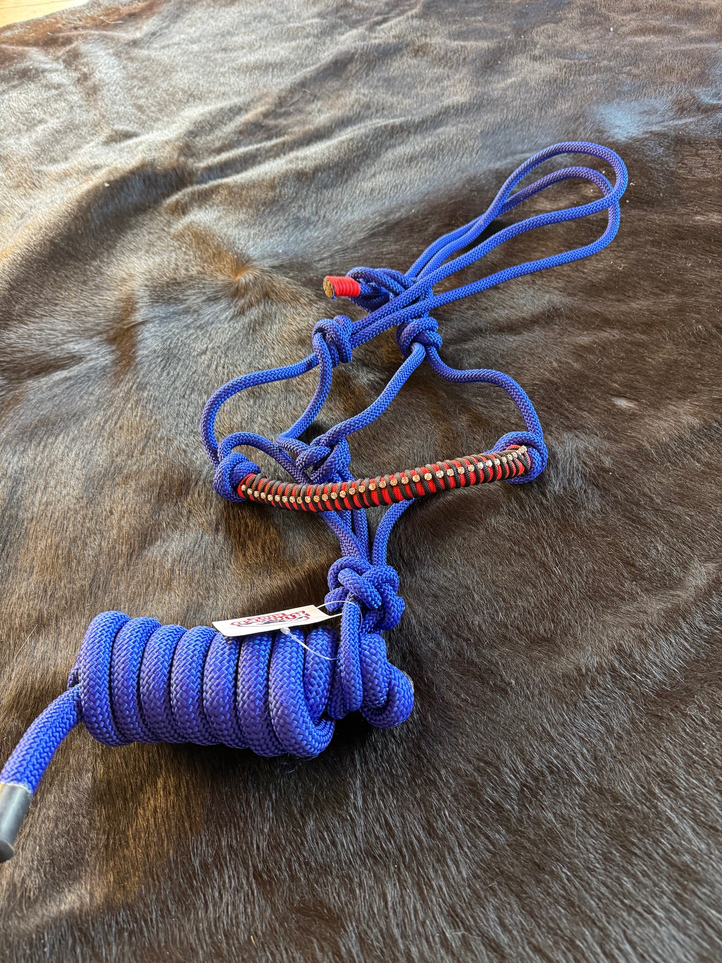 Rugged Ride Paracord Halter With Bling And Matching 6 foot Lead
