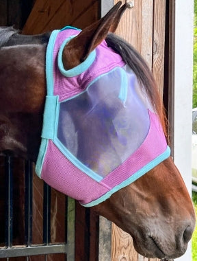 Rugged Ride Fine Mesh Two Tone Fly Mask
